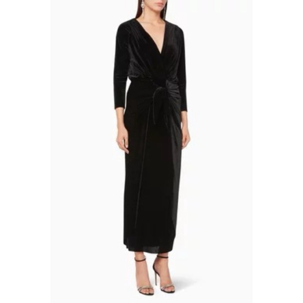 MISA Los Angeles Velvet Dress - Holiday Party Ready!